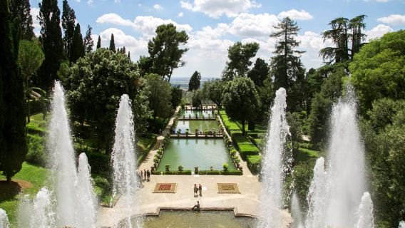 Da Roma: tour di un giorno a Villa D'Este e Villa Adriana a Tivoli