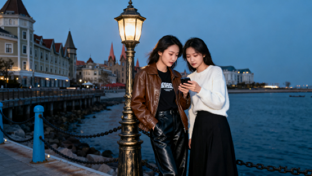 大連老虎灘海洋公園Trip Moments【跟拍攝影親子照情侶閨蜜兒童跟拍家庭Trip Moments】