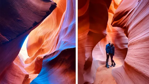 BEST Lower Antelope Canyon and Horseshoe Bend Day Trip from Las Vegas