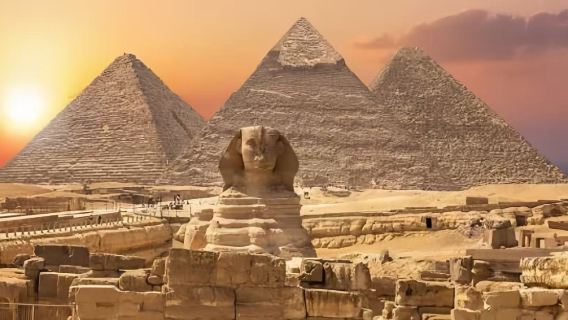 埃及吉薩金字塔羣+大埃及博物館一日遊｜開羅來回·兩人成團