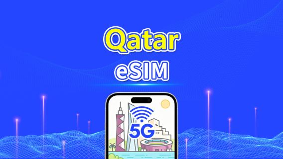 Qatar eSIM | 5G/4G | Daily/Total Data Package | 1–30 days | 24-Hour Billing | QR code