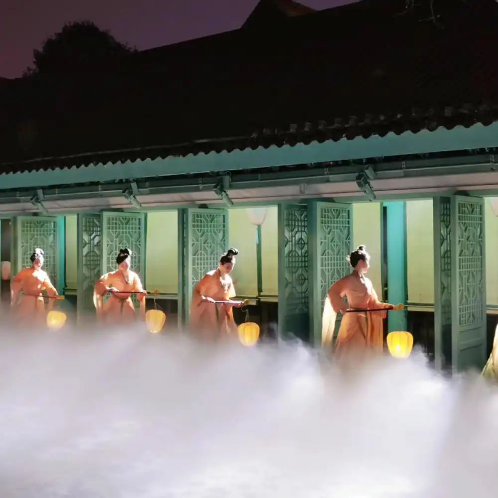長沙】橘子洲江天暮雪実景劇場コンサートチケット（実景が絵画に、雪景