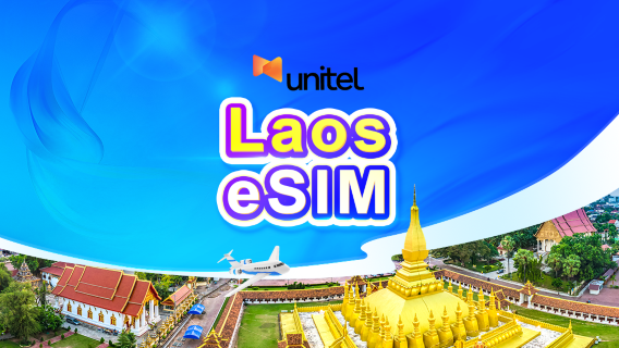 Laos 4G/5G eSIM | 10 days 15GB | Calls + Local Number | Natural Day | QR code