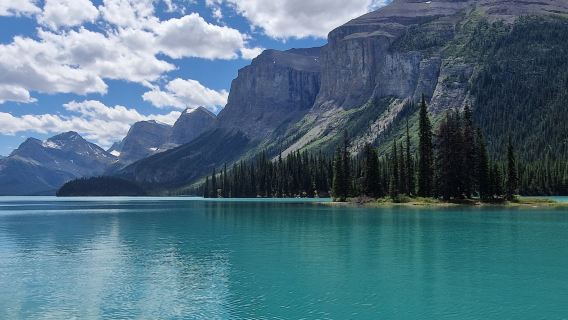 Lawatan sehari sewaan peribadi bahasa Cina ke Taman Negara Jasper Edmonton Kanada