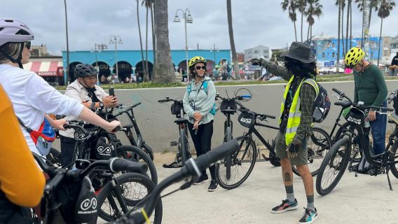산타모니카와 베니스 비치: 전기 자전거 투어