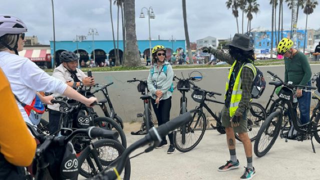 Tour en bici eléctrica por Santa Mónica y Venice Beach