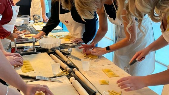 Kelas Pembuatan Pasta, Ravioli dan Tiramisù di Rom