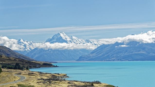 Тур из Квинстауна, Новая Зеландия: гора Кука, озеро Пукаки и Южные Альпы (туда и обратно)