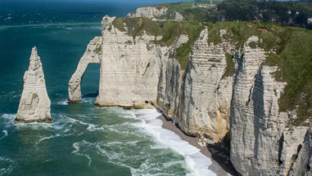 Paris, Perancis: Pergi-balik ke Étretat & Little Elephant Rock | Sewaan Peribadi | Sewaan Peribadi Berbahasa Cina