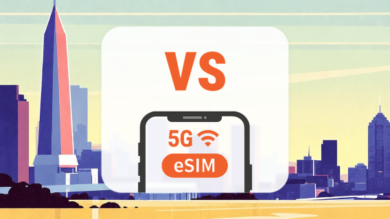 VS 5G eSIM | Lokale IP • AI & TikTok | 1–30 Dagen | QR-code