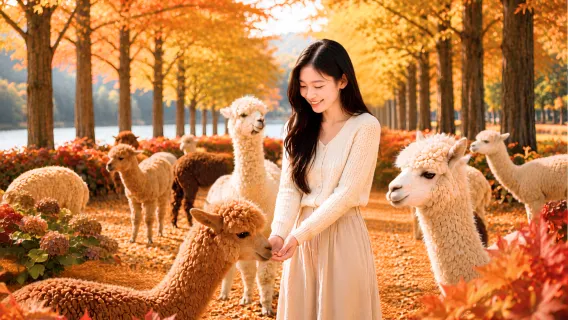 Korea | Nami Island + Alpaca World + Gangchon Rail Bike Day Tour | Shared Tour or Private Car Option | From Seoul | Professional English/Chinese/Japanese Guide