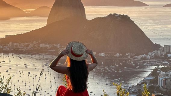 Halvdags tur til Kristusstatuen ved solopgang i Rio Donamata og Escadaria Selarón i Brasilien