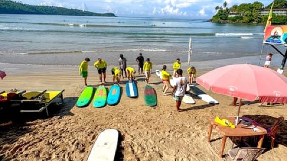 Galle: Beginner Surf Lesson at Dewata Beach, Unawatuna