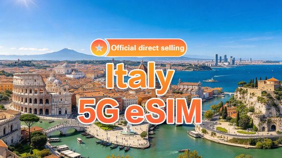 [Italy] 5G | eSIM | Multiple plans available | Subscription and use | Hotspot supported | QR Code