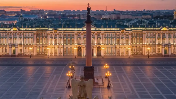 St. Petersburg - Dataran Istana - Jalan Nevsky - Sewaan Peribadi Bahasa Cina - Tanpa Risau