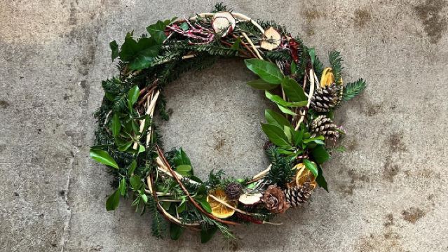 Sunday 7th December - Christmas Wreath Making: Fresh & Foraged @ Nottingham City Centre