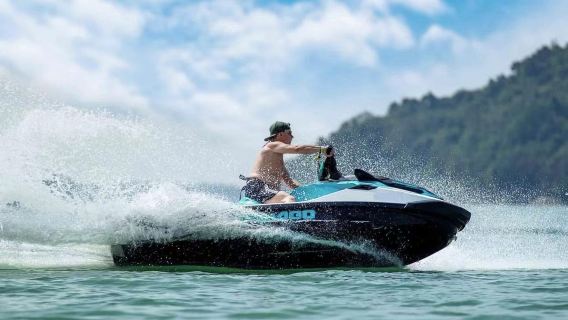 Phuket|motorboat Half-Day Tour of Six Islands and Seven Scenic Spots|Exciting and fun|Multiple people can play on the same stage|Family, Girlfriends, Team Building, Unique Phuket|Different way to play