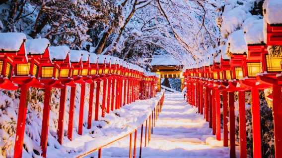 京都嵐山+貴船神社+三千院【精品純玩團·可選接送】嵐山小火車