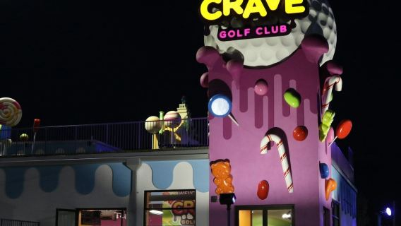 Crave Golf Club: Εισιτήριο εισόδου