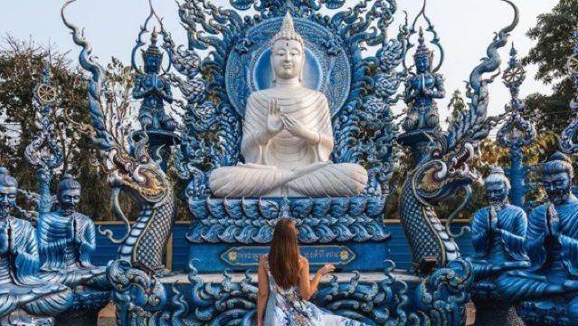 Chiang Mai Wat Rong Khun - White Temple + Wat Rong Suea Ten day tour [Temple Wonders| admission ticket, lunch + hotel pick-up