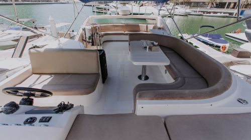 Ride the Waves in Dubai with 56ft Majesty Yacht Transport Passes 2