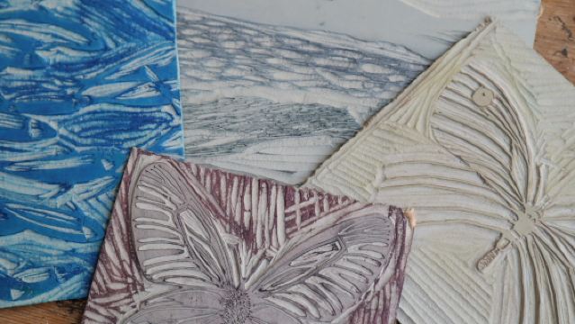 Sunday 14th December • Lino Printed Christmas Cards Workshop @ Nottingham City Centre