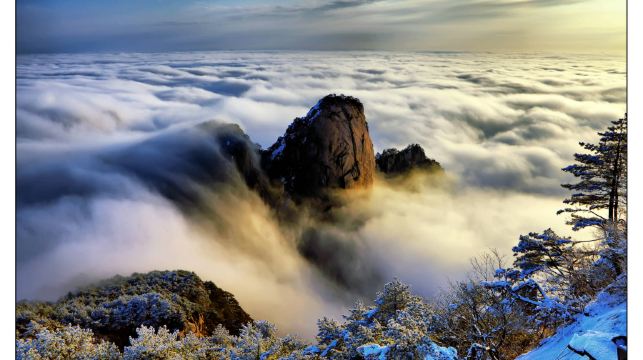 【懶系爬山．4 趟纜車】黃山＋玉屏雲谷來回一日遊|導遊+專車