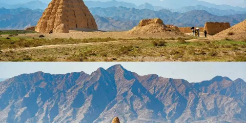 【人氣推薦】寧夏銀川鎮北堡西部影城+賀蘭山巖畫+西夏陵一日遊