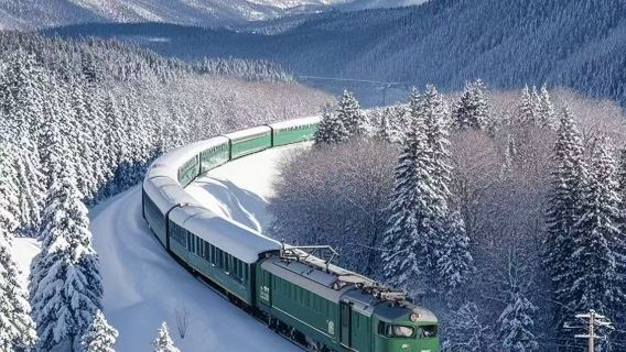 【冬日限定】秦嶺小火車---冰雪樂園-嶺南公園一日遊