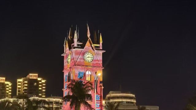 海口晚出發騎樓老街+鐘樓+雲洞圖書館包車一日遊
