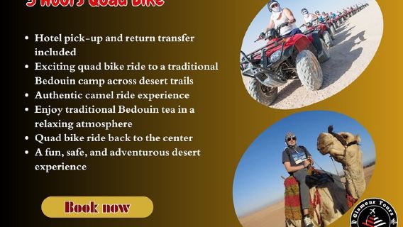 3-hour Quad bike Safari in Hurghada