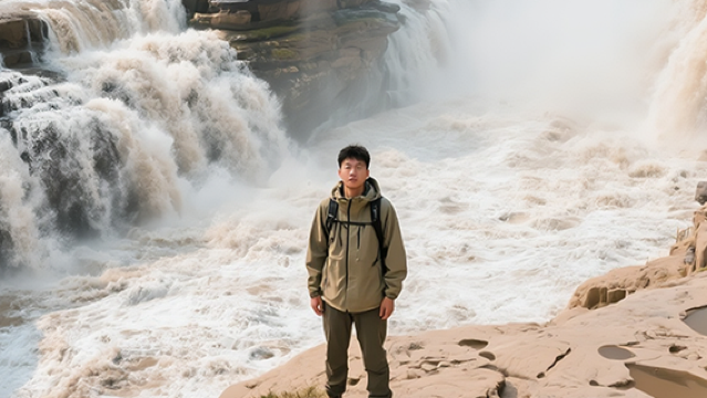 Lawatan Sehari ke Air Terjun Hukou Shaanxi Termasuk Makan Tengahari + Percuma Pengalaman Pakaian Han