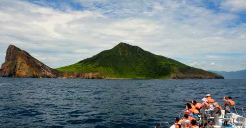賞鯨 繞龜山島