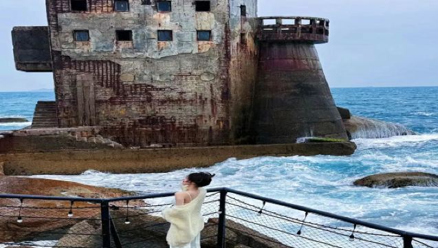 Lawatan sehari ke Kubu Laut Shanwei + Meneroka perkampungan nelayan pulau terpencil di Pulau Yuzai + Kuil Laut Selatan