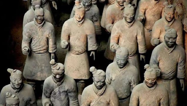 Eendaagse tour naar het Mausoleum van de Eerste Keizer van Qin (Terracottaleger) en het Huaqing Paleis in Xi'an, inclusief vervoer in Xi'an