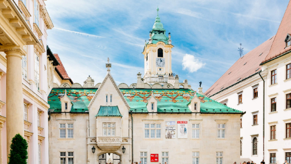 Koko päivän opastettu kierros Budapestissa ja Bratislavassa (Lähtö Wienistä)