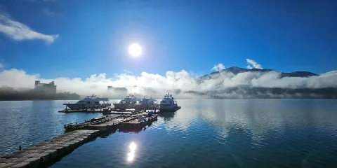 南投日月潭&高美濕地一日遊【台中市區接送&贈送日月潭船票】