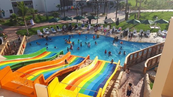 Aqua Park Hawana entertainment at Salalah