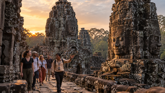 Walking tour of Angkor deities, taboos and royal legends in Siem Reap, Cambodia