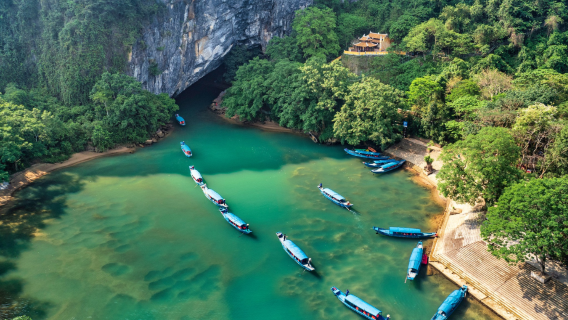 Hue/Quang Tri: Gua Phong Nha & Gua Syurga Perjalanan Sehari Penuh