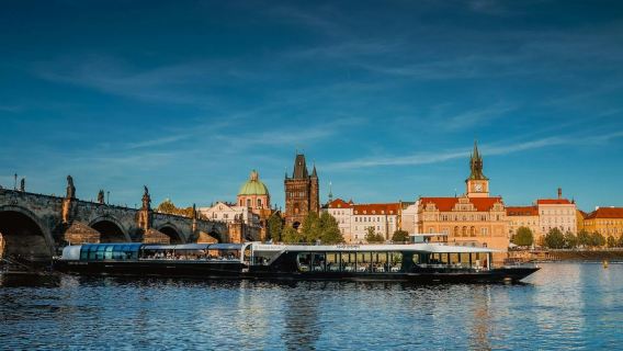 Prague: 2-Hr River Cruise + Cruise Map