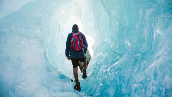 Randonnée sur le glacier du mont Cook, île du Sud de la Nouvelle-Zélande : tour en hélicoptère au mont Cook + randonnée de 3 heures sur le glacier Tasman – randonnée sur un glacier vieux de 10 000 ans – équipement de randonnée sur iceberg inclus