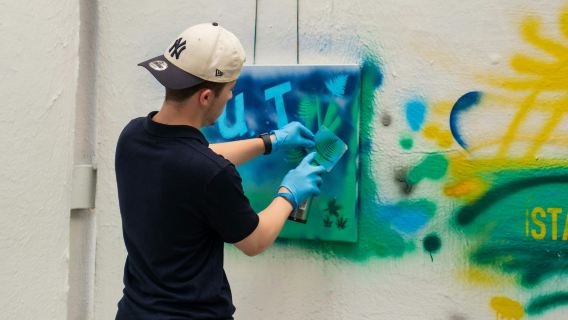 Wynwood Walls: General Admission + Spray & Stencil Activity