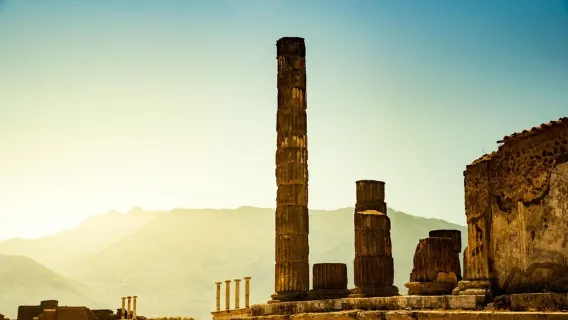 Tagesausflug von Rom nach Pompeji mit Hochgeschwindigkeitszug und Führung