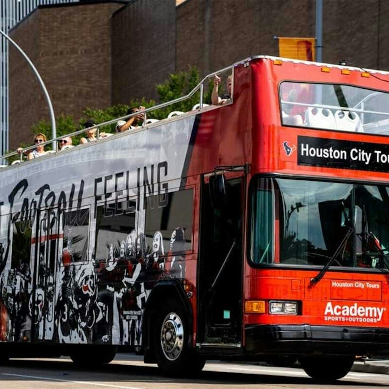 Houston: Guided City Tour by Open-Top Double Decker Bus