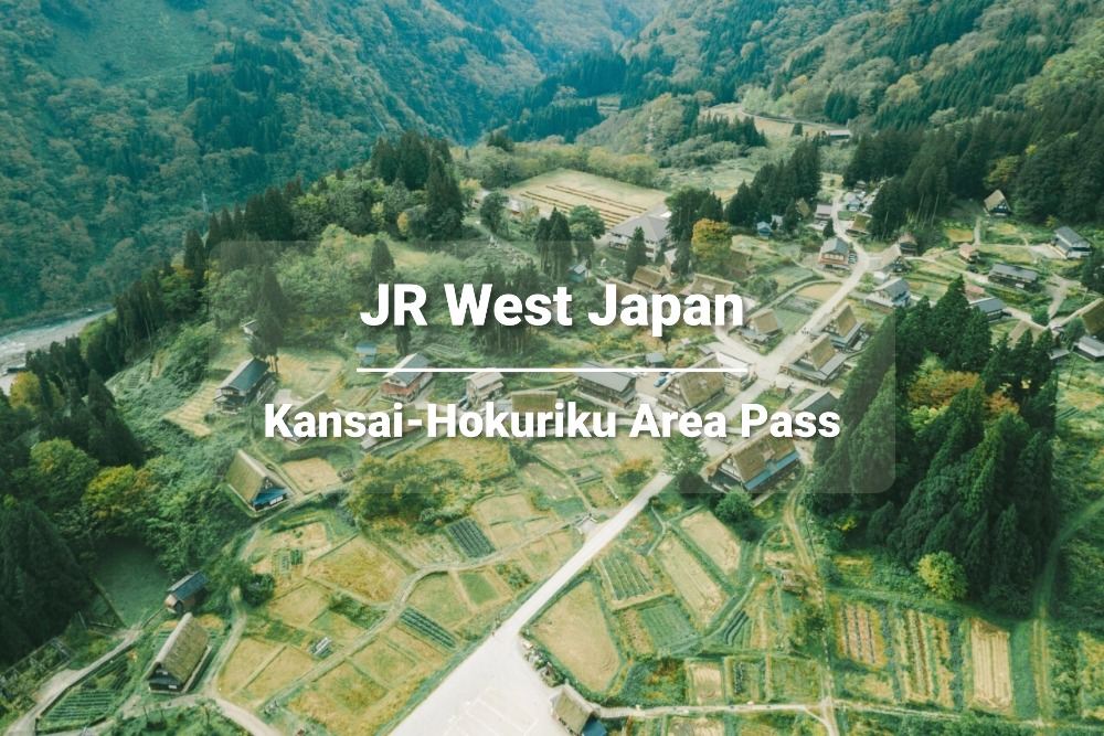 JR PASS Kansai & Hokuriku Region Rail Pass 7 Tage (E-Ticket)