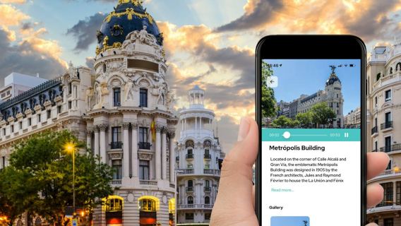 Madrid : Application de guide audio