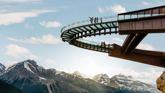 Jasper: Columbia Icefield Adventure, Skywalk, Crowfoot Glacier, Bow Lake, Peyto Lake 