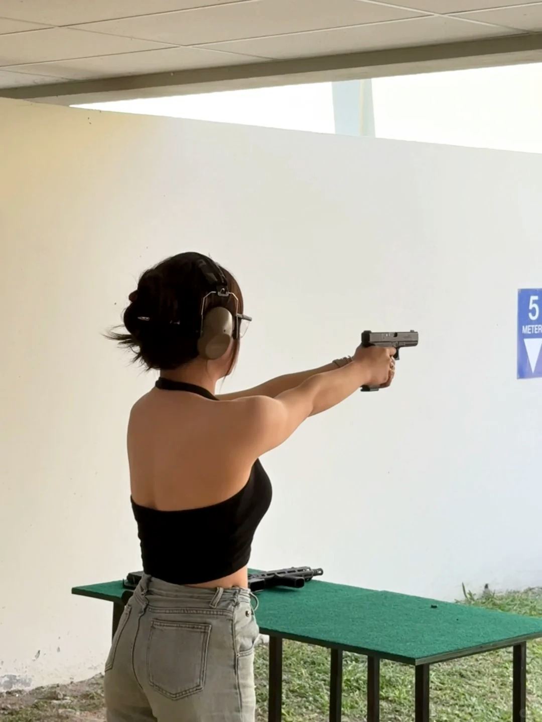 Chiang Mai Thai Green Shooting Range live ammunition shooting experience