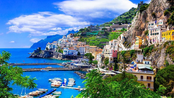 Naples Day Tour: Via Caracciolo e Lungomare di Napoli + Amalfi Coast (Chinese-Speaking Driver Guide)|Private charter service